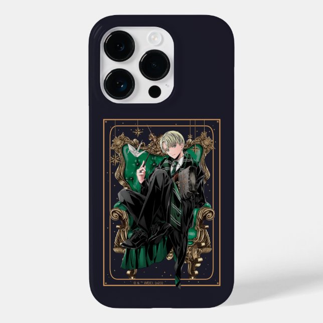 HARRY POTTER™ | Anime Draco Malfoy Sitzplatz Case-Mate iPhone Hülle (Rückseite)
