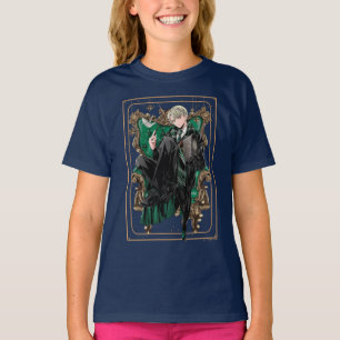 HARRY POTTER™   Anime Draco Malfoy Sitzplatz T-Shirt