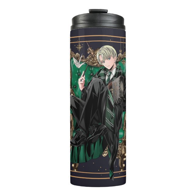 HARRY POTTER™ | Anime Draco Malfoy Sitzplatz Thermosbecher (Vorderseite)