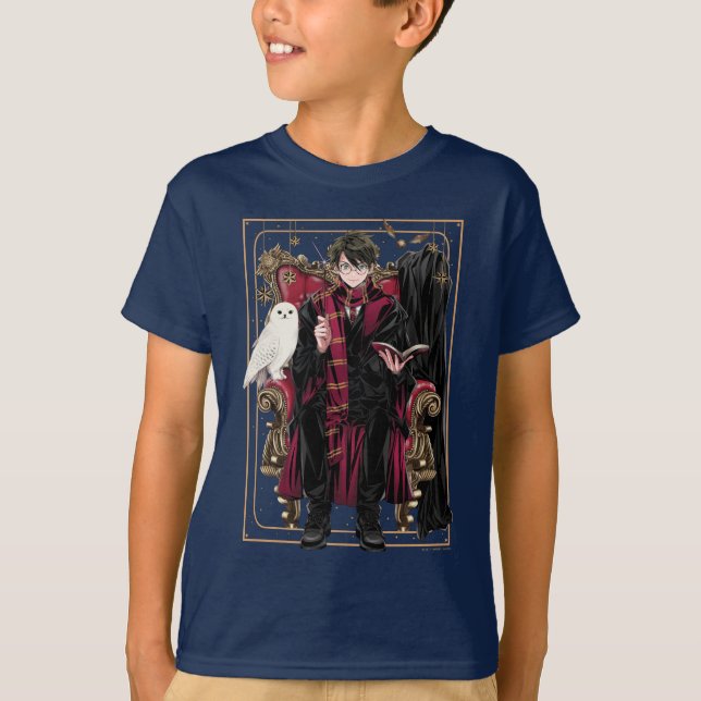 HARRY POTTER™ | Anime HARRY POTTER™-Sitze T-Shirt (Vorderseite)