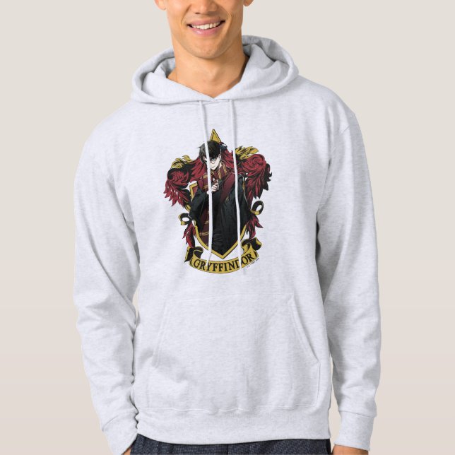 HARRY POTTER™ | Anime HARRY POTTER™ Wappen Hoodie (Vorderseite)