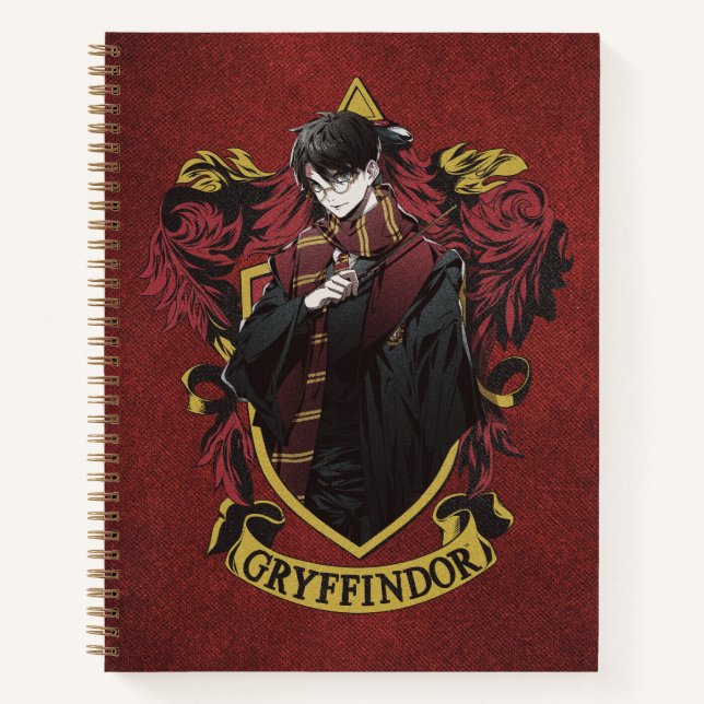 HARRY POTTER™ | Anime HARRY POTTER™ Wappen Notizbuch (Vorderseite)