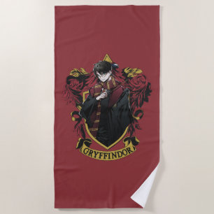 HARRY POTTER™ Anime HARRY POTTER™ Wappen Strandtuch