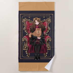 HARRY POTTER™   Anime Hermione Granger Seated Strandtuch