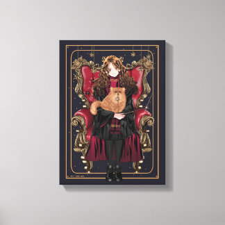 HARRY POTTER™ | Anime Hermione Granger Sitzplatz Leinwanddruck