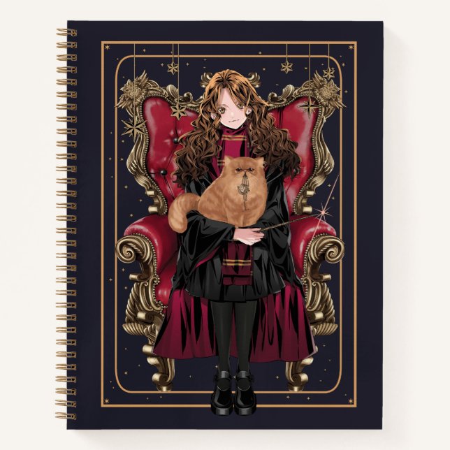HARRY POTTER™ | Anime Hermione Granger Sitzplatz Notizbuch (Vorderseite)
