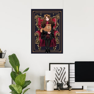 HARRY POTTER™   Anime Hermione Granger Sitzplatz Poster