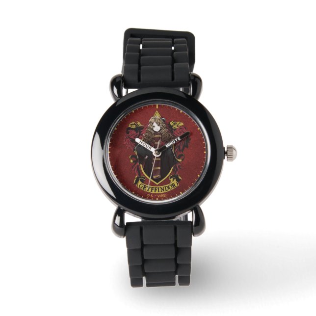 HARRY POTTER™ | Anime Hermione House Wappen Armbanduhr (Vorderseite)