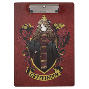 HARRY POTTER™ Anime Hermione House Wappen Klemmbrett