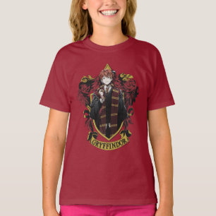 HARRY POTTER™   Anime Ron Weasley Haus-Wappen T-Shirt