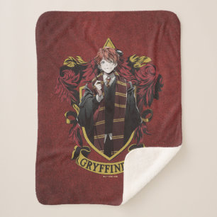 HARRY POTTER™   Anime Ron Weasley House Wappen Sherpadecke