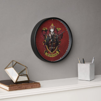HARRY POTTER™ | Anime Ron Weasley House Wappen Uhr