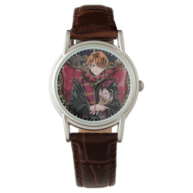 HARRY POTTER™ | Anime Ron Weasley Sitzplatz Armbanduhr (Vorderseite)
