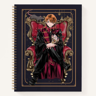 HARRY POTTER™   Anime Ron Weasley Sitzplatz Notizbuch
