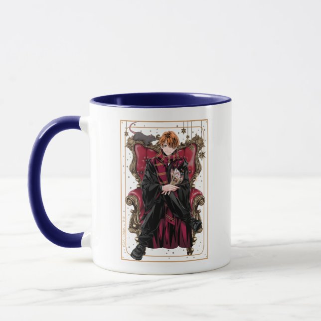 HARRY POTTER™ | Anime Ron Weasley Sitzplatz Tasse (Links)