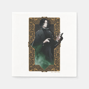 HARRY POTTER™   Anime Snape Frame Graphic Serviette