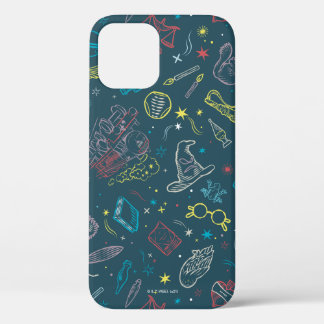 HARRY POTTER™ Artifakt Line Art Muster Case-Mate iPhone Hülle