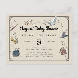 Harry Potter Baby Shower Postkarte