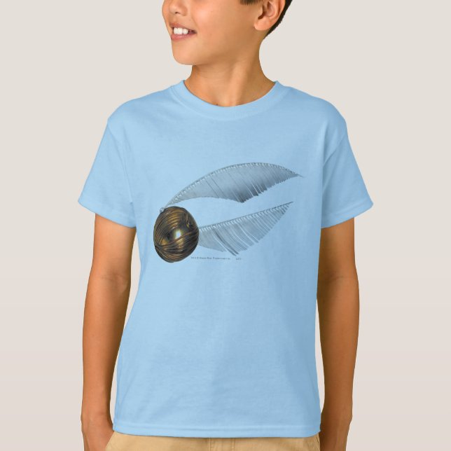 Harry Potter-Bann| goldener Snitch T-Shirt (Vorderseite)