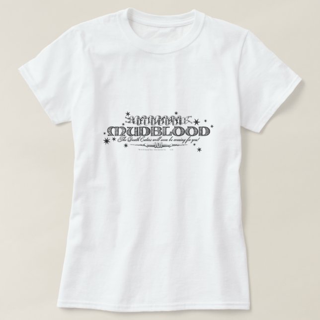 Harry Potter-Bann | schmutziges Mudblood T-Shirt (Design vorne)