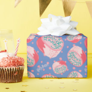 HARRY POTTER™ Birthday Cake Pattern Geschenkpapier