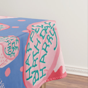 HARRY POTTER™ Birthday Cake Pattern Tischdecke