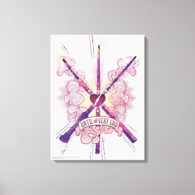 Harry Potter | Bis zum Ende Leinwanddruck (Vorderseite)