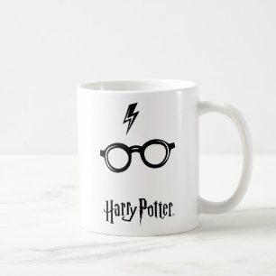 Harry Potter   Blitz-Narbe und Brille Kaffeetasse