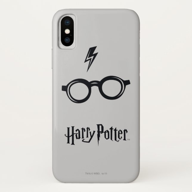 Harry Potter | Blitzspur und Brille Case-Mate iPhone Hülle (Rückseite)