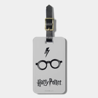 Harry Potter | Blitzspur und Brille Gepäckanhänger