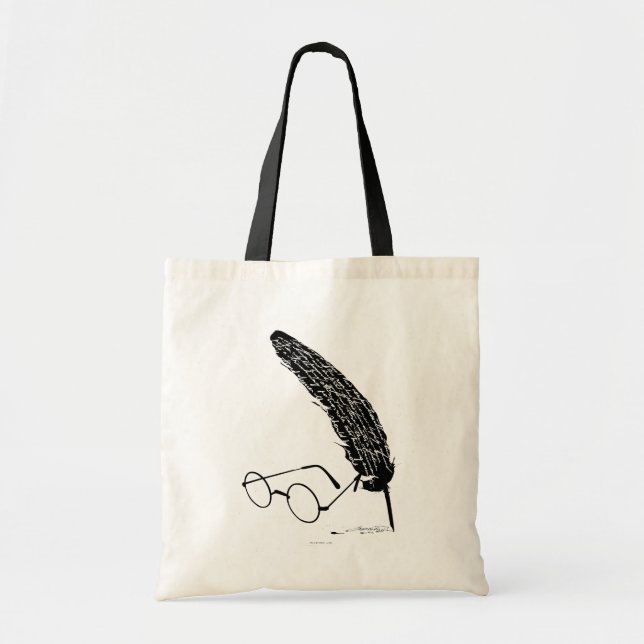 Harry Potter | Brille und Federhalter Tragetasche (Vorne)