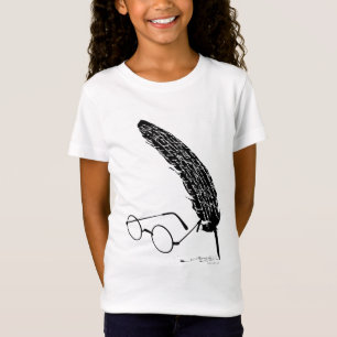 Harry Potter   Brille und Quill T-Shirt