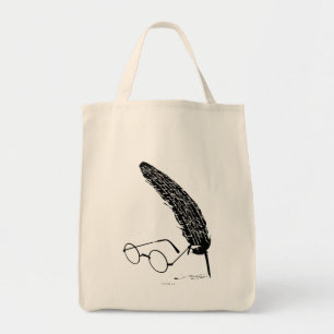 Harry Potter Brille und Quill Tragetasche