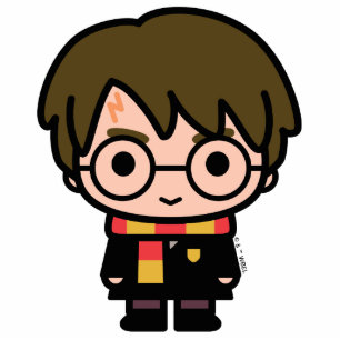 Harry Potter Cartoon Art Fotoskulptur Magnet