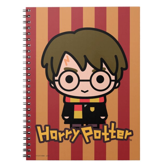 Harry Potter Cartoon Art Notizblock (Vorderseite)