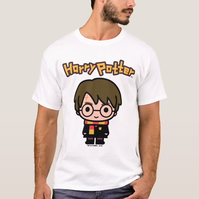 Harry Potter Cartoon Art T-Shirt (Vorderseite)