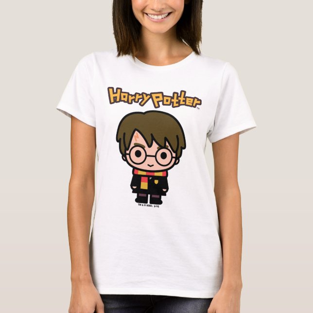 Harry Potter Cartoon Art T-Shirt (Vorderseite)