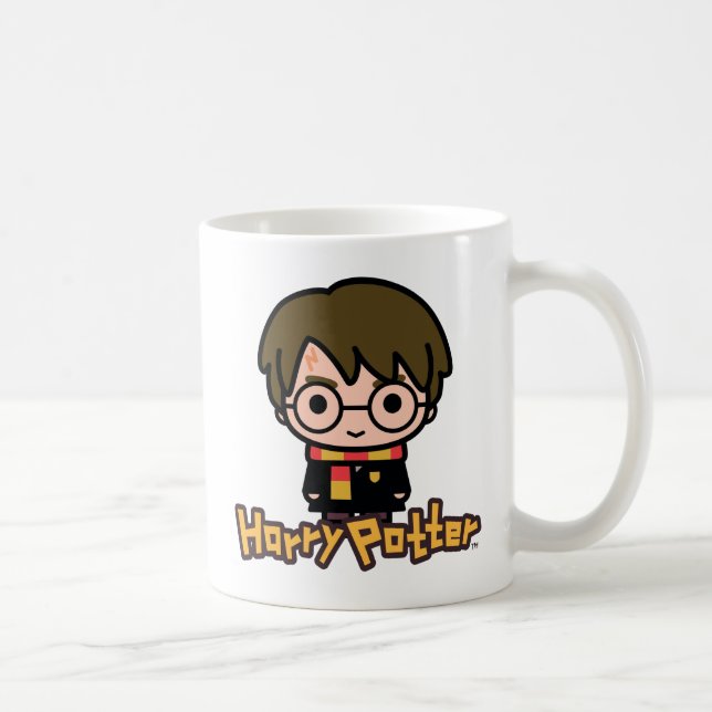 Harry Potter Cartoon Art Tasse (Rechts)