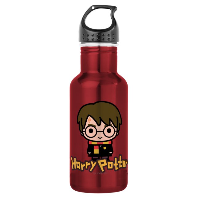 Harry Potter Cartoon Art Trinkflasche (Vorderseite)