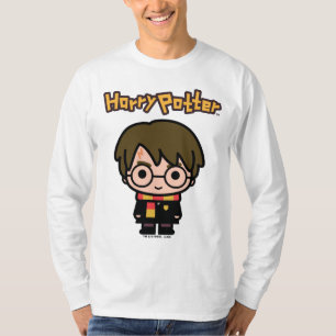 Harry Potter Cartoon-Charakter-Kunst T-Shirt