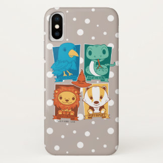 HARRY POTTER™ | CARTOON HOGWARTS™ HOUSTS™ Case-Mate iPhone HÜLLE
