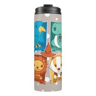 HARRY POTTER™   CARTOON HOGWARTS™ HOUSTS™ THERMOSBECHER