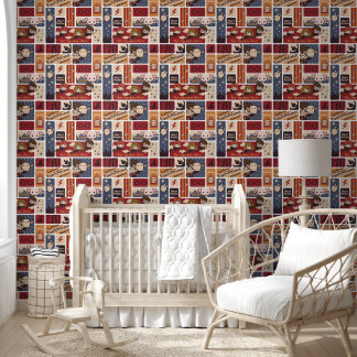Harry Potter Cartoon Scenes Pattern Tapete