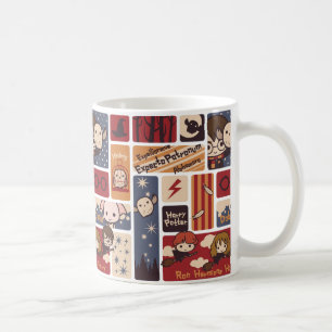 Harry Potter Cartoon Scenes Pattern Tasse
