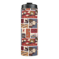 Harry-Potter-Cartoon-Szenen-Muster