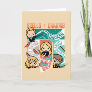 HARRY POTTER™   CARTOON ZAUBER & CHARMS KARTE