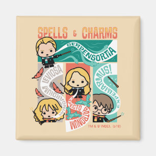 HARRY POTTER™   CARTOON ZAUBER & CHARMS MAGNET