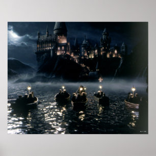 Harry Potter Castle   Ankunft in Hogwarts Poster