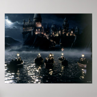 Harry Potter Castle | Ankunft in Hogwarts Poster