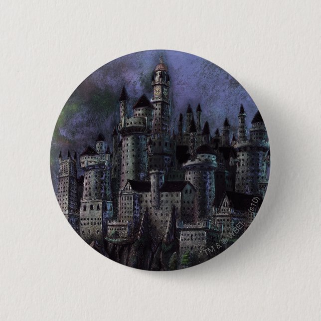 Harry Potter Castle | Großartige Hogwarts Button (Vorderseite)